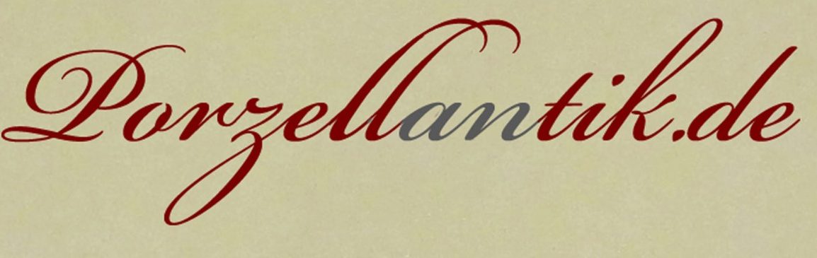 Banner Banner mit Schriftzug Porzellantik.de und tanzendem Paar